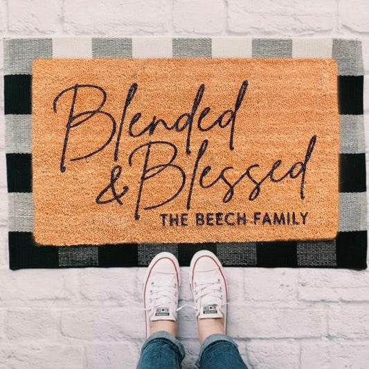 Custom Personalized Coir Doormat