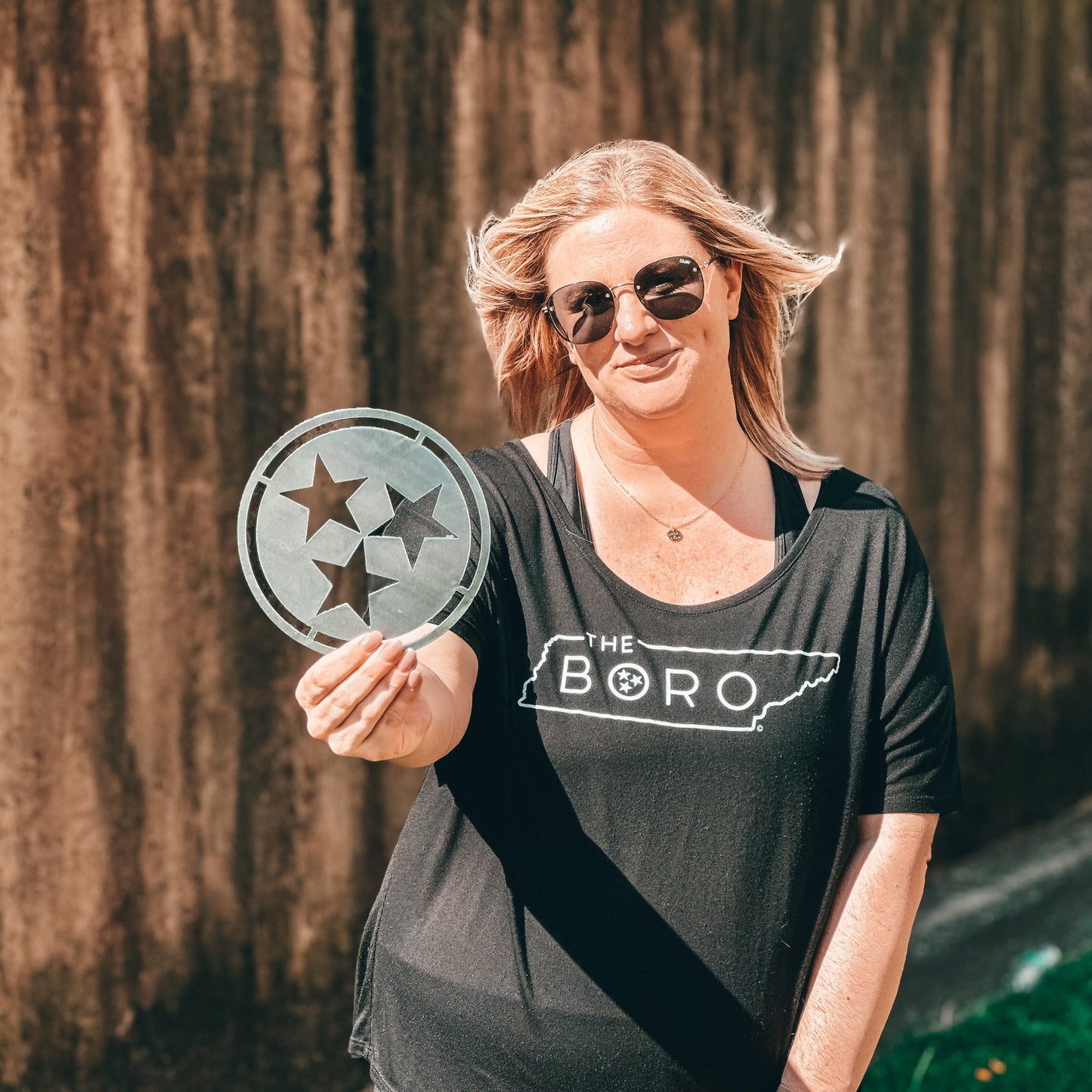 Tristar Raw Metal Sign