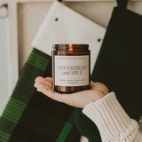 Gingerbread and Spice | Amber Jar Candle