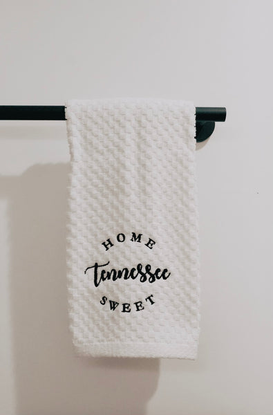 White Waffle Tea Towel [Home Sweet Tennessee]