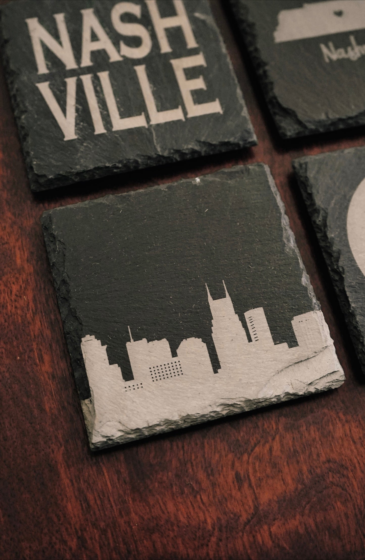 Nashville Slate Coasters [Set of 4]