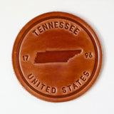 Sugarhouse Leather Coaster [Tennessee]