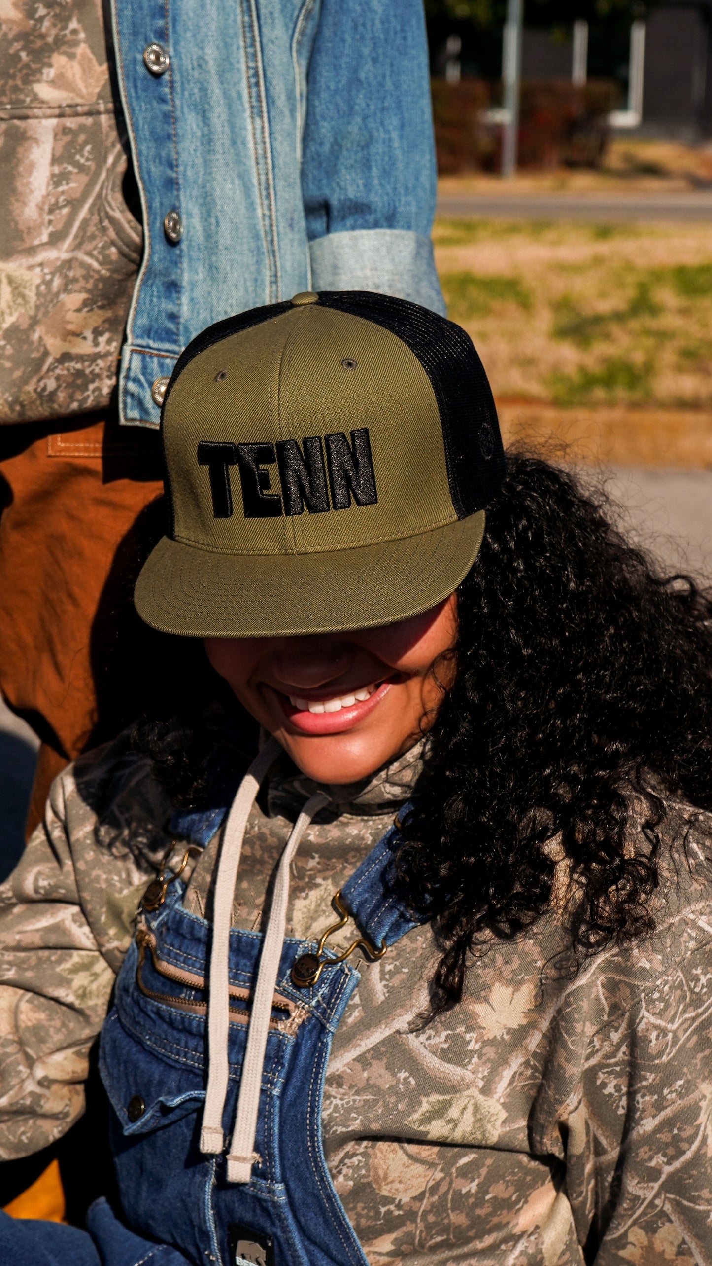 Tenn 3D Flatbill Trucker [Loden/Black]