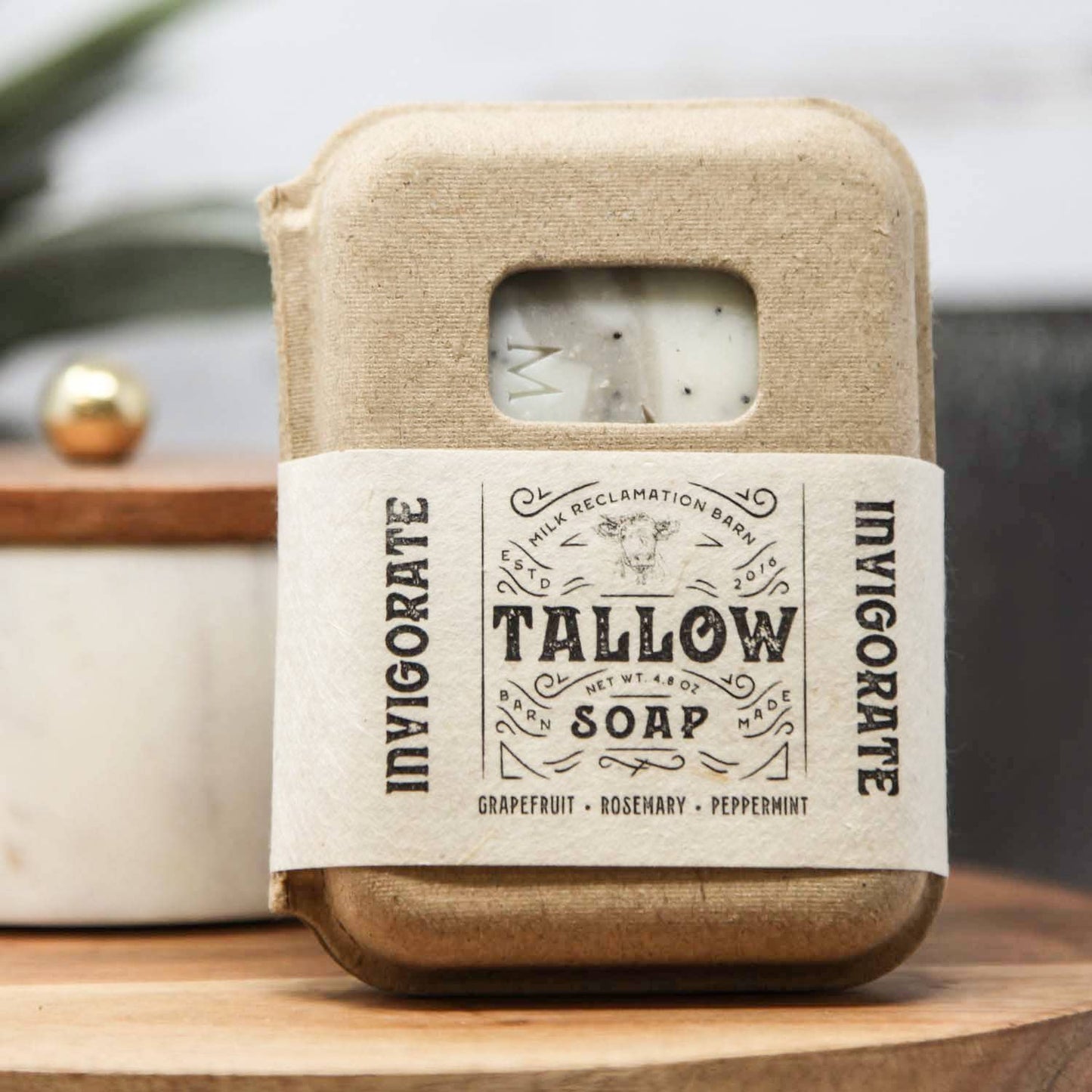 Tallow Soap [Citrus & Juniper]