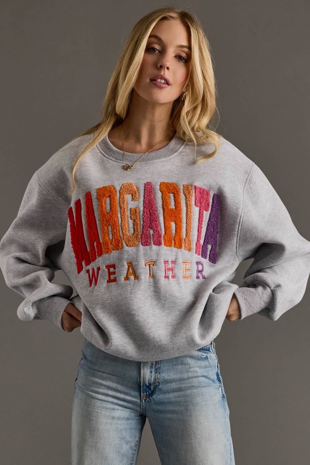 *PREORDER Margarita Weather Cozy Crewneck