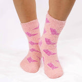 Cowgirl Boots Snuggle Socks