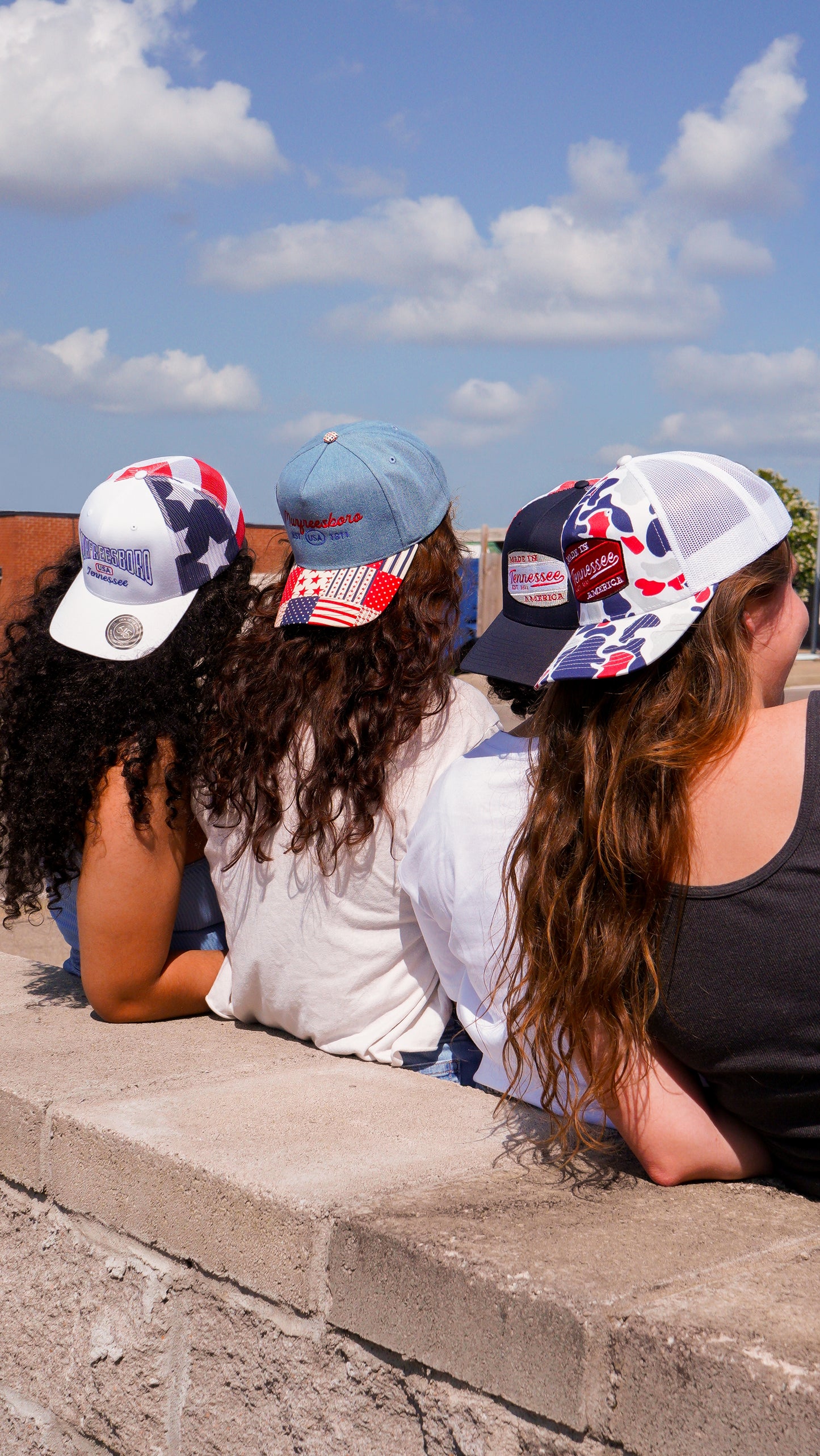 Americana Duck Camo Patch Hat