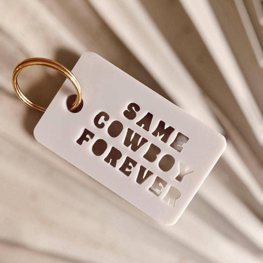 Gone West Keychain [Same Cowboy]