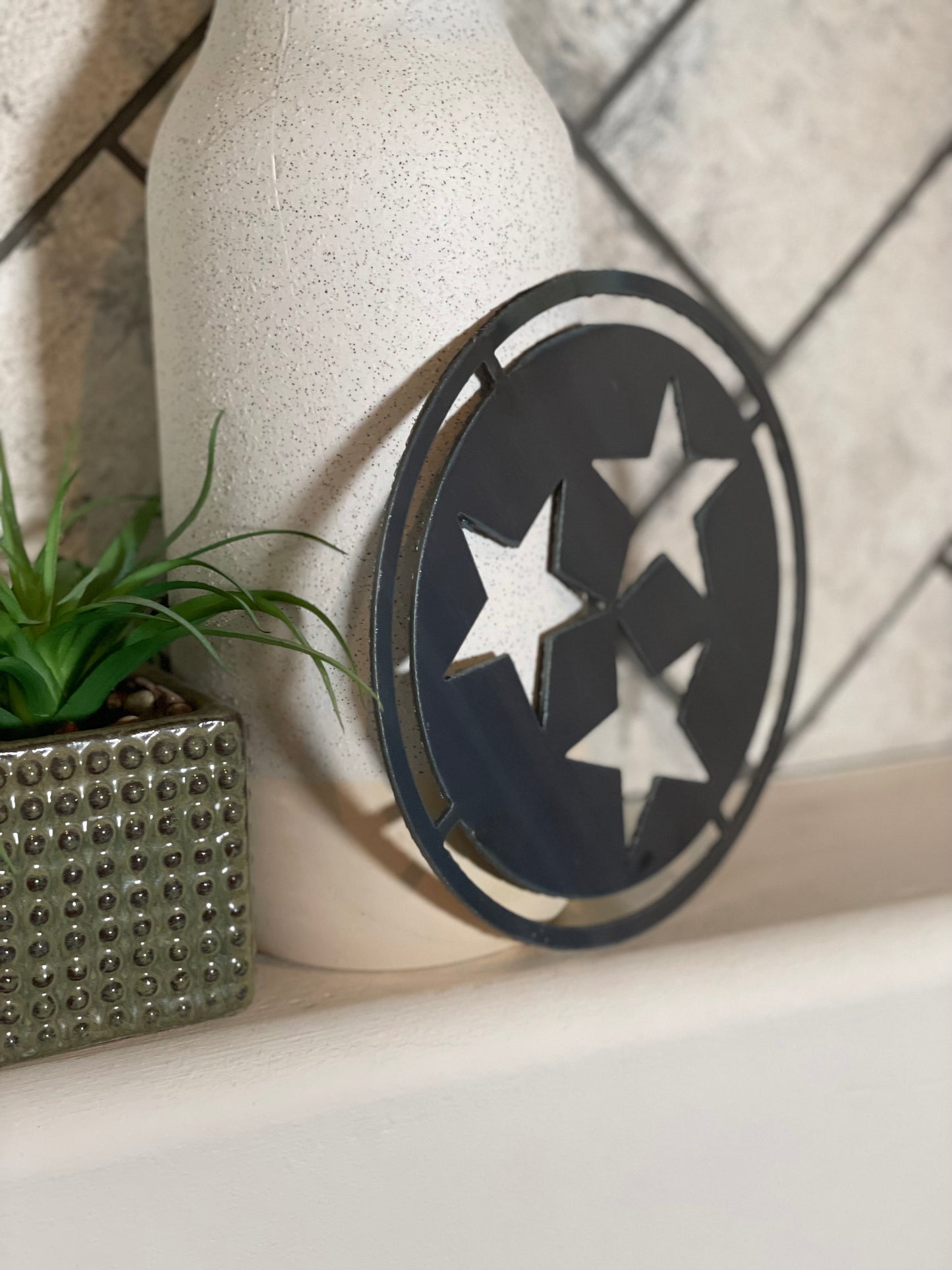 Rustic Tennessee Tristar Metal Wall Art