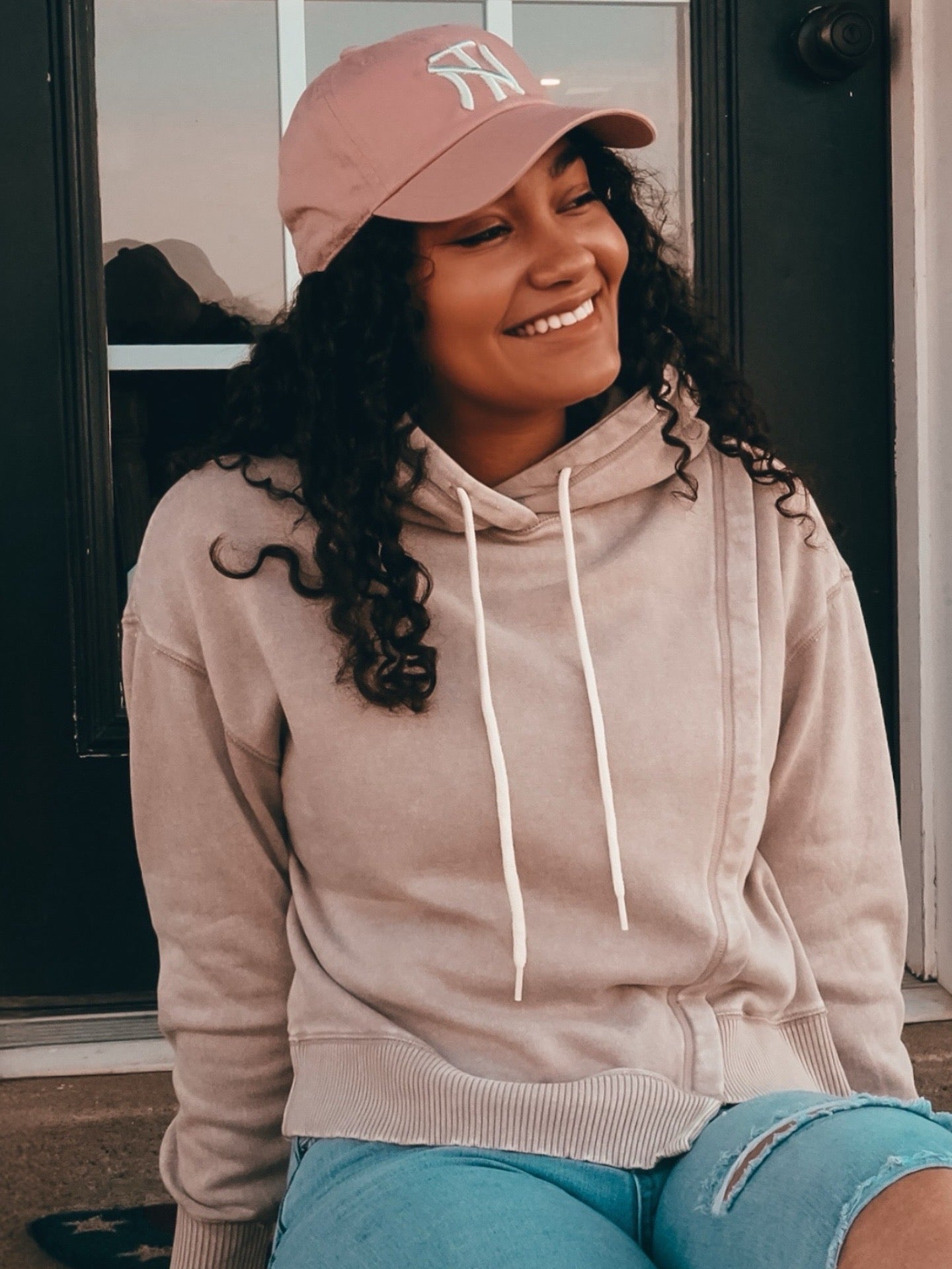 Tennessee LA Hat | Embroidered TN Classic Ball Cap [Pink]