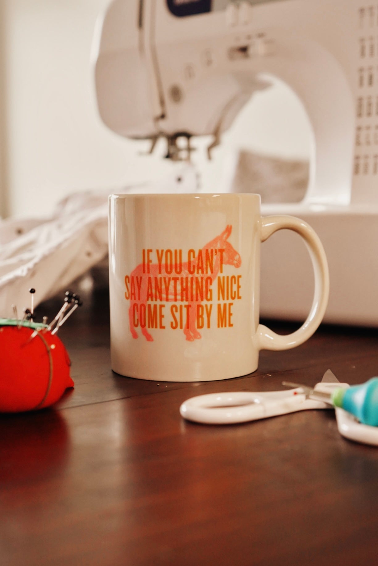 If You Can't Say Anything Nice Diner Mug