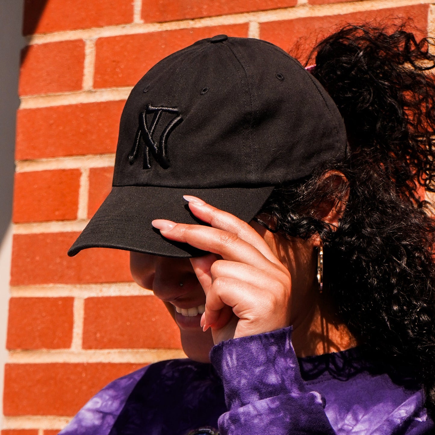 Tennessee LA Hat | Embroidered TN Classic Ball Cap [Black]