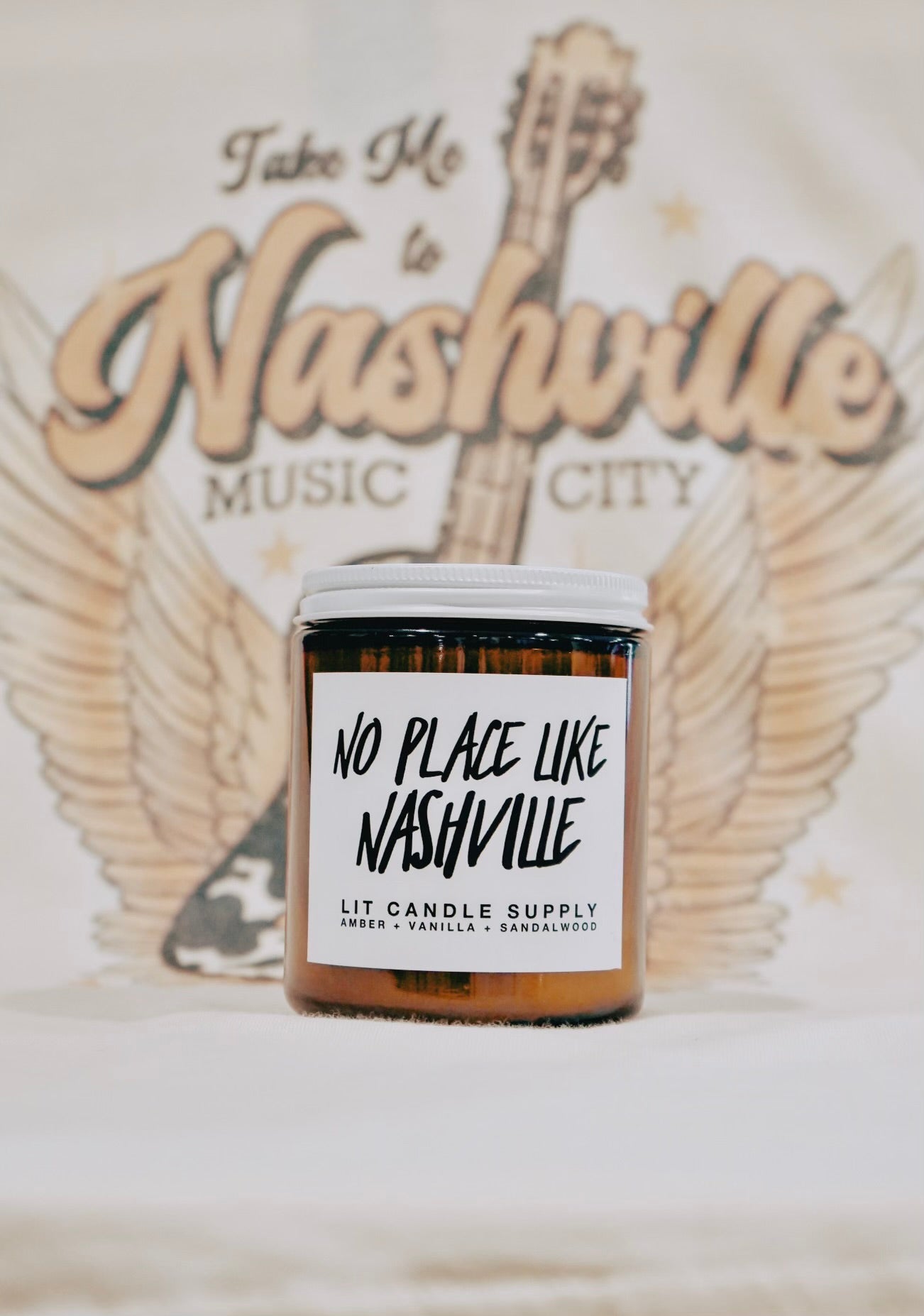 No Place Like Nashville | Amber Jar Candle