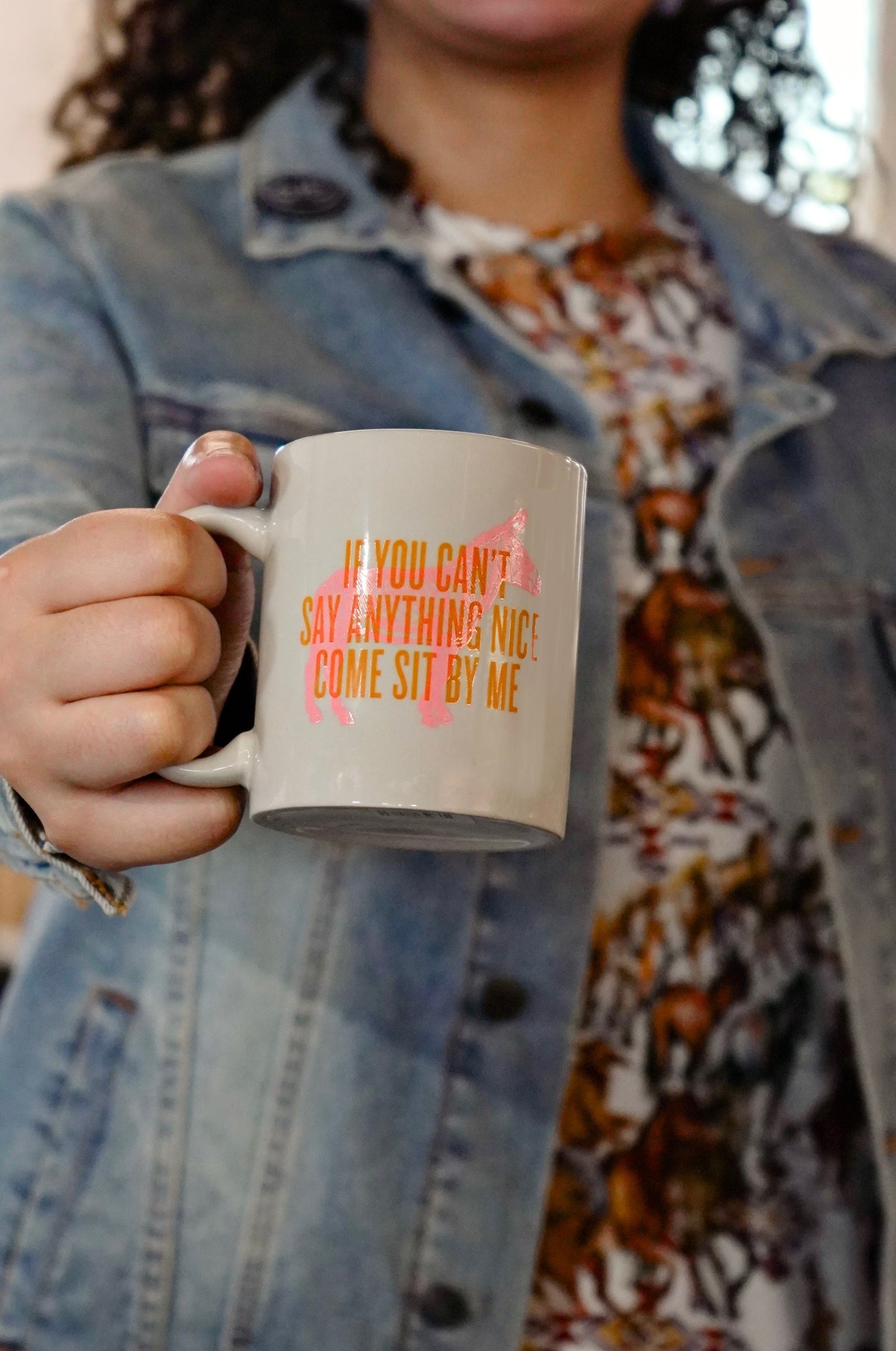 If You Can't Say Anything Nice Diner Mug