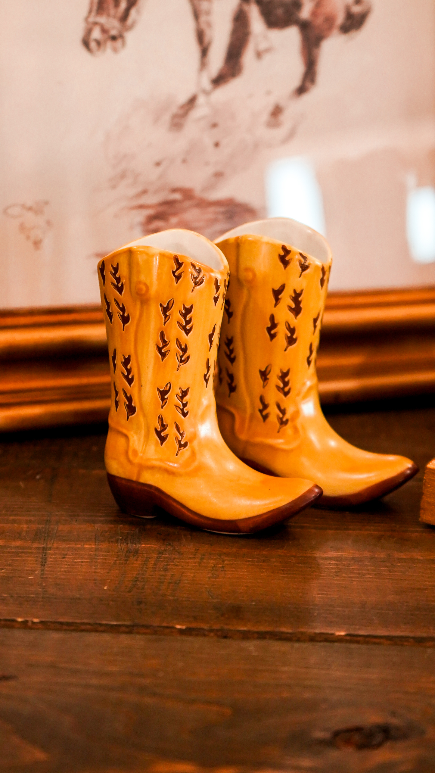 Mini Cowgirl Boots (4 Designs)