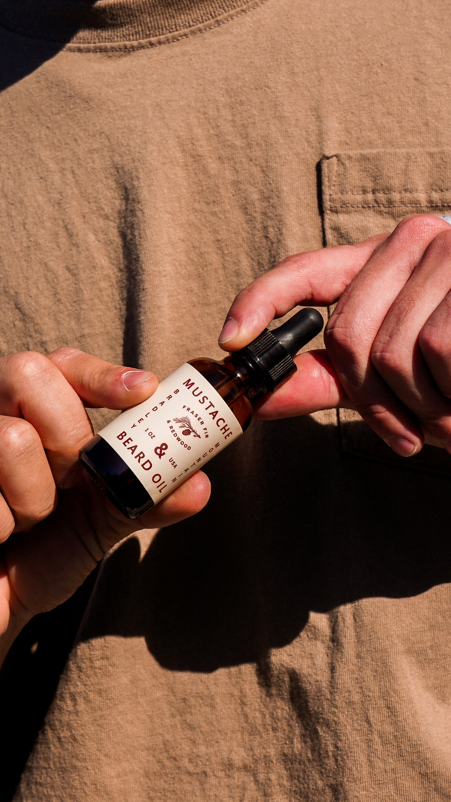 Mustache & Beard Oil [Fraser Fir & Redwood]