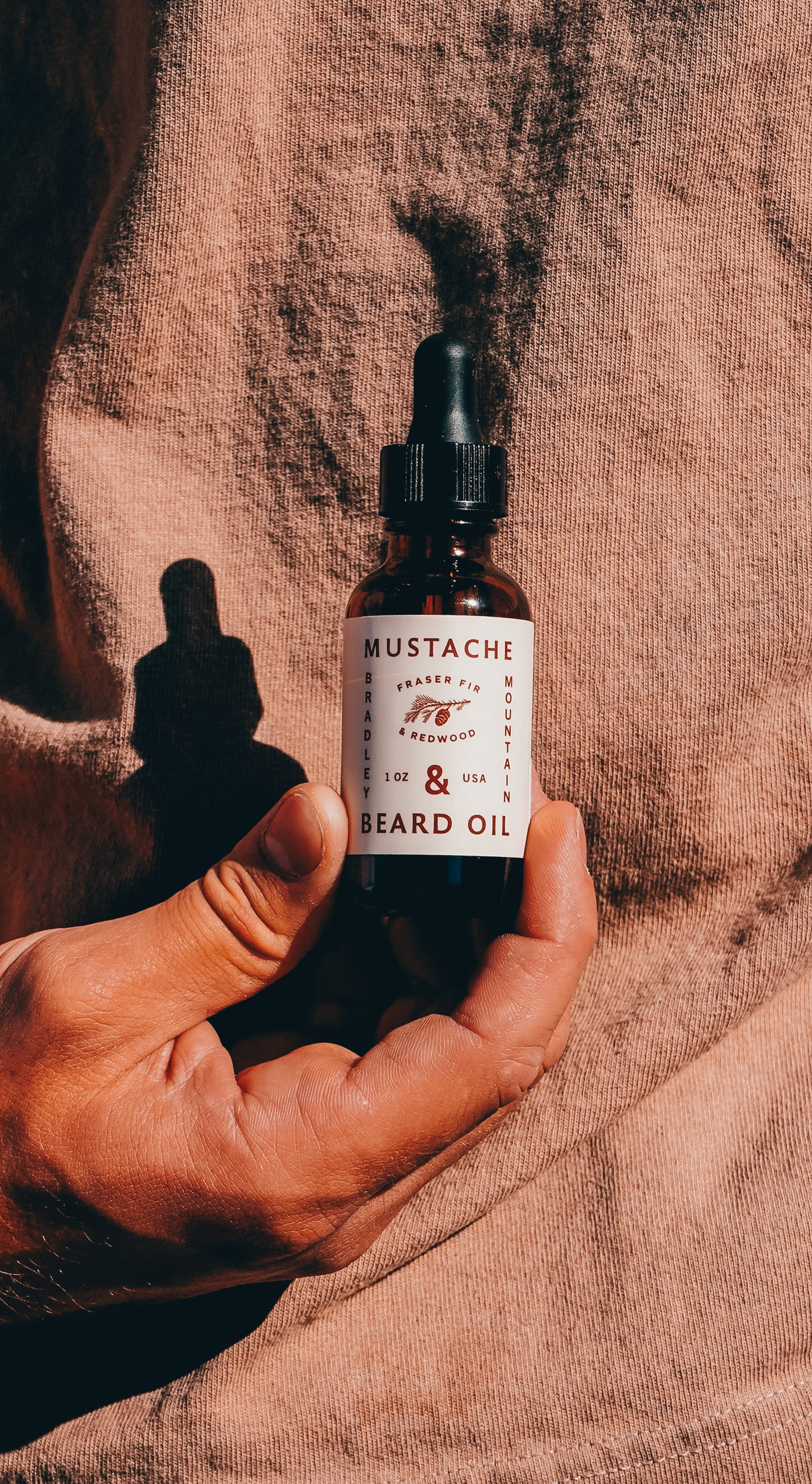 Mustache & Beard Oil [Fraser Fir & Redwood]