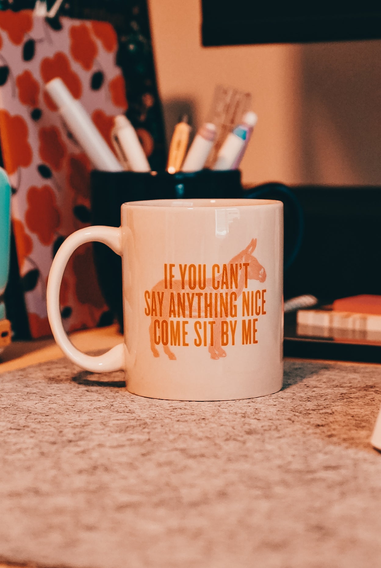 If You Can't Say Anything Nice Diner Mug