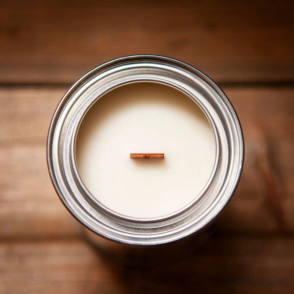 Original Cowboy Soy Candle with Wooden Wick