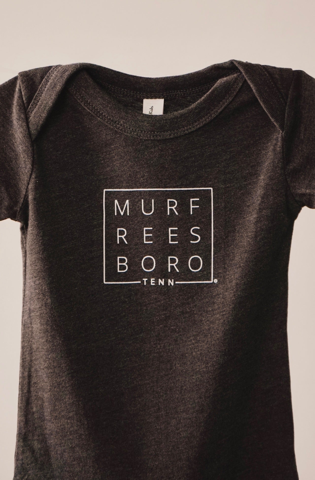 Murfreesboro Square© Baby Onesie [Dark Grey]