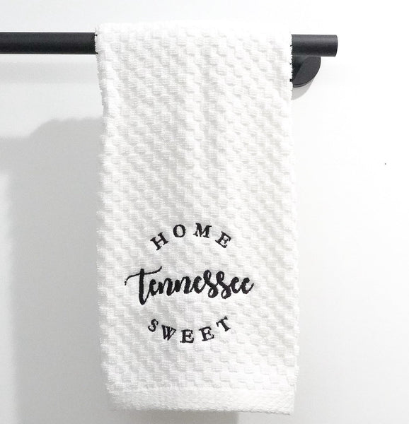 White Waffle Tea Towel [Home Sweet Tennessee]