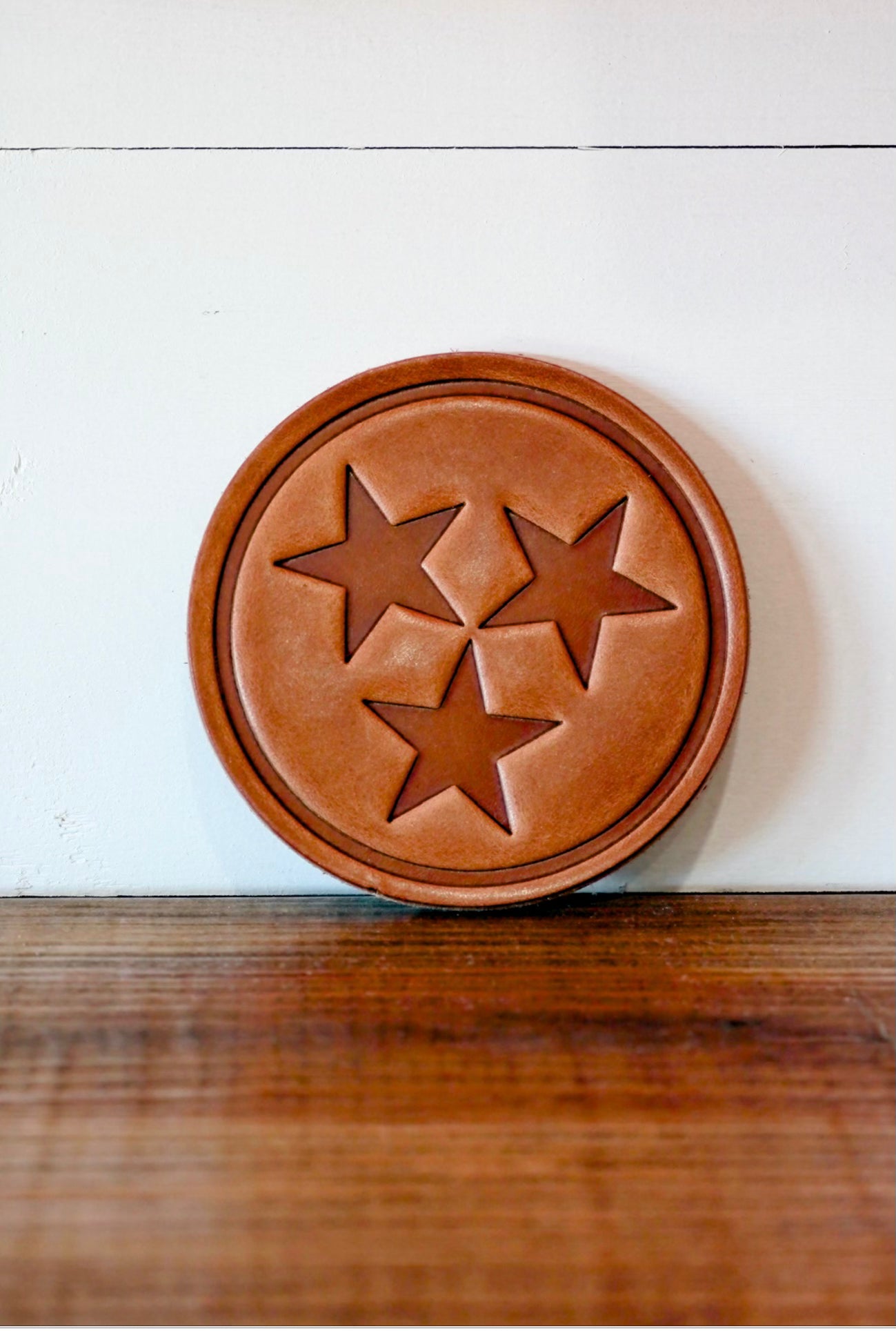 SH Leather Coaster [Tri-Star]