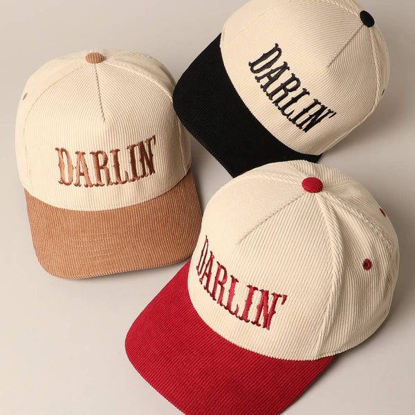 Corduroy Baseball Cap [Darlin]