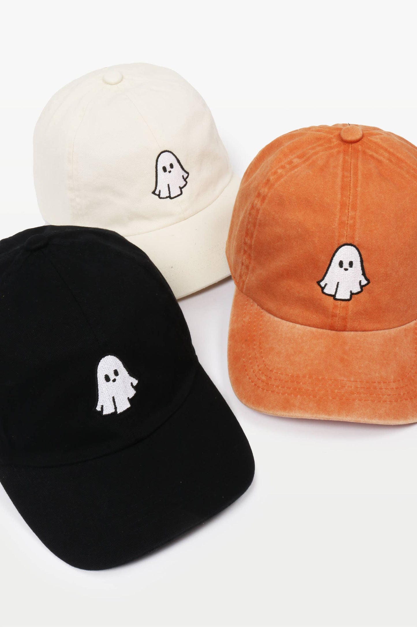 Ghost Baseball Cap [Black]