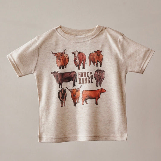 Home on the Range Country Western Toddler Tee [Natural]