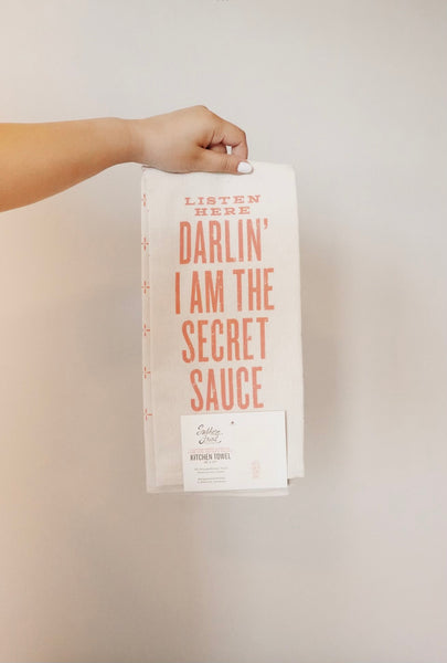 Southern Fried Kitchen Towel [I Am the Secret Sauce]