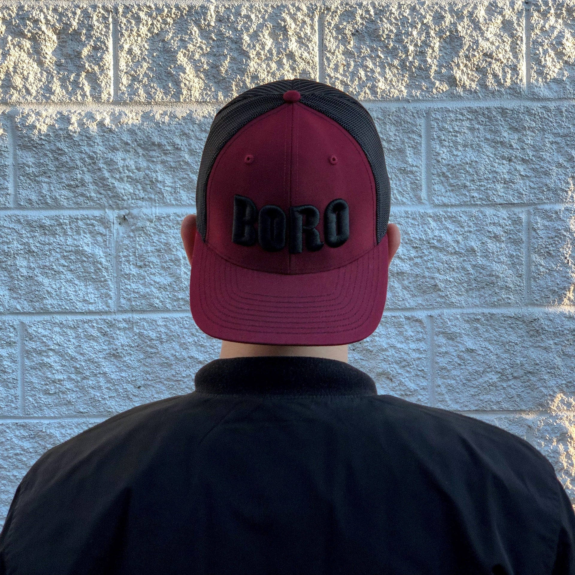 Boro 3D Classic Trucker Hat [Maroon]