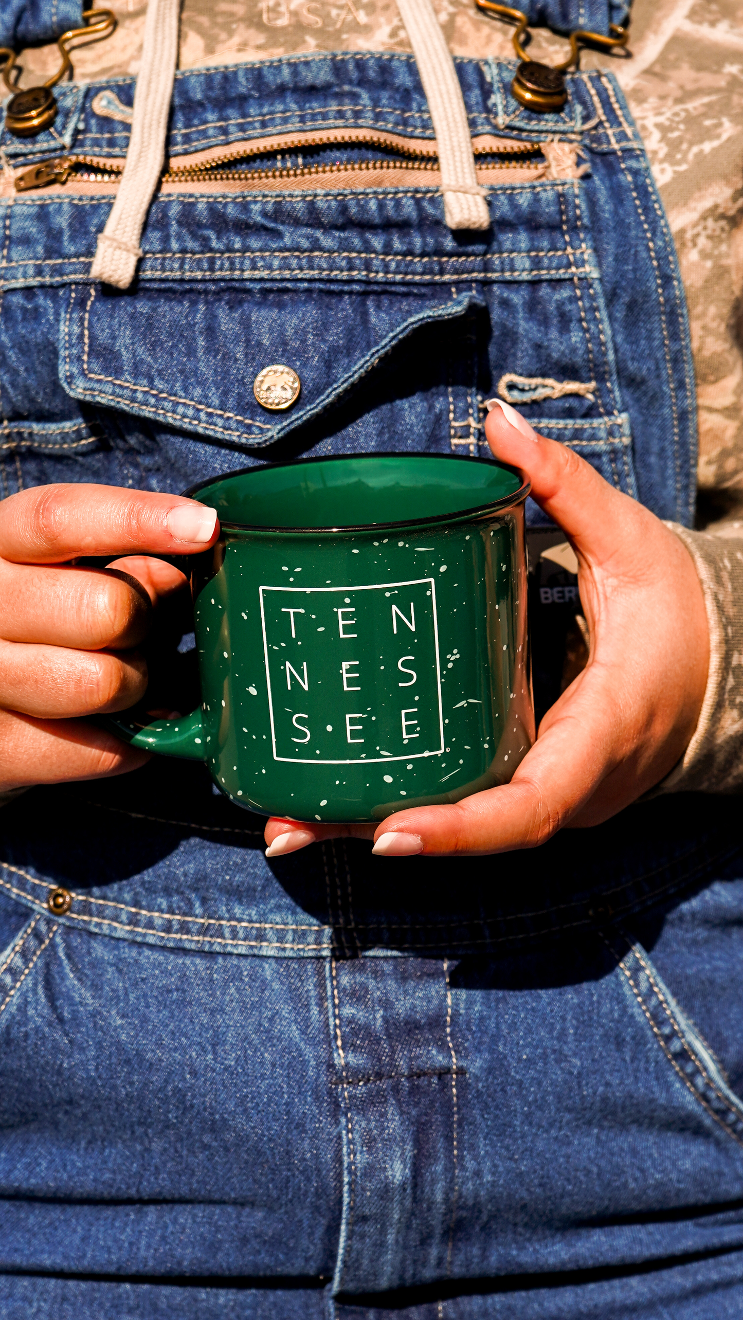 Tennessee Square© Campfire Mug [Emerald]