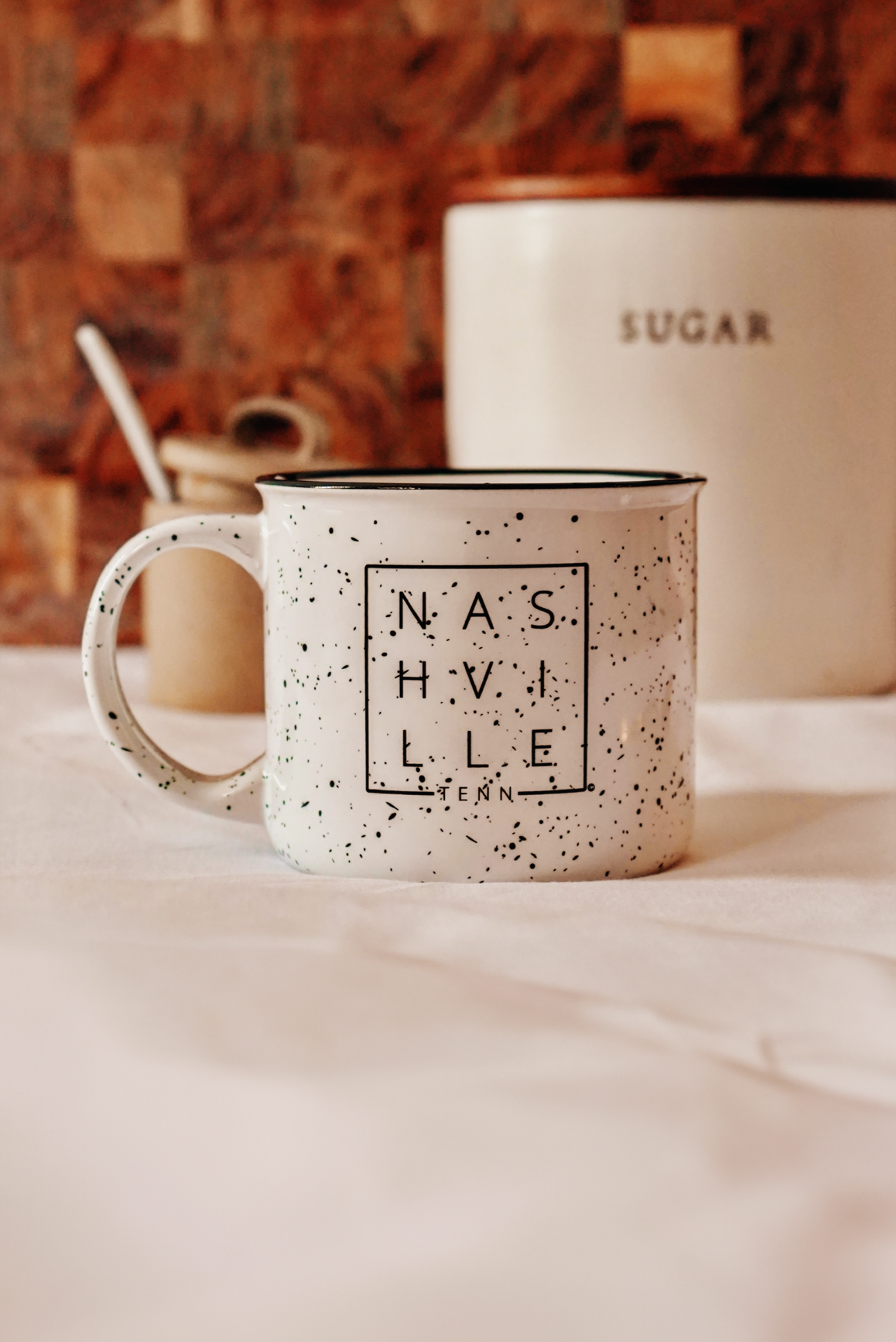 Nashville Square© Campfire Mug [White]