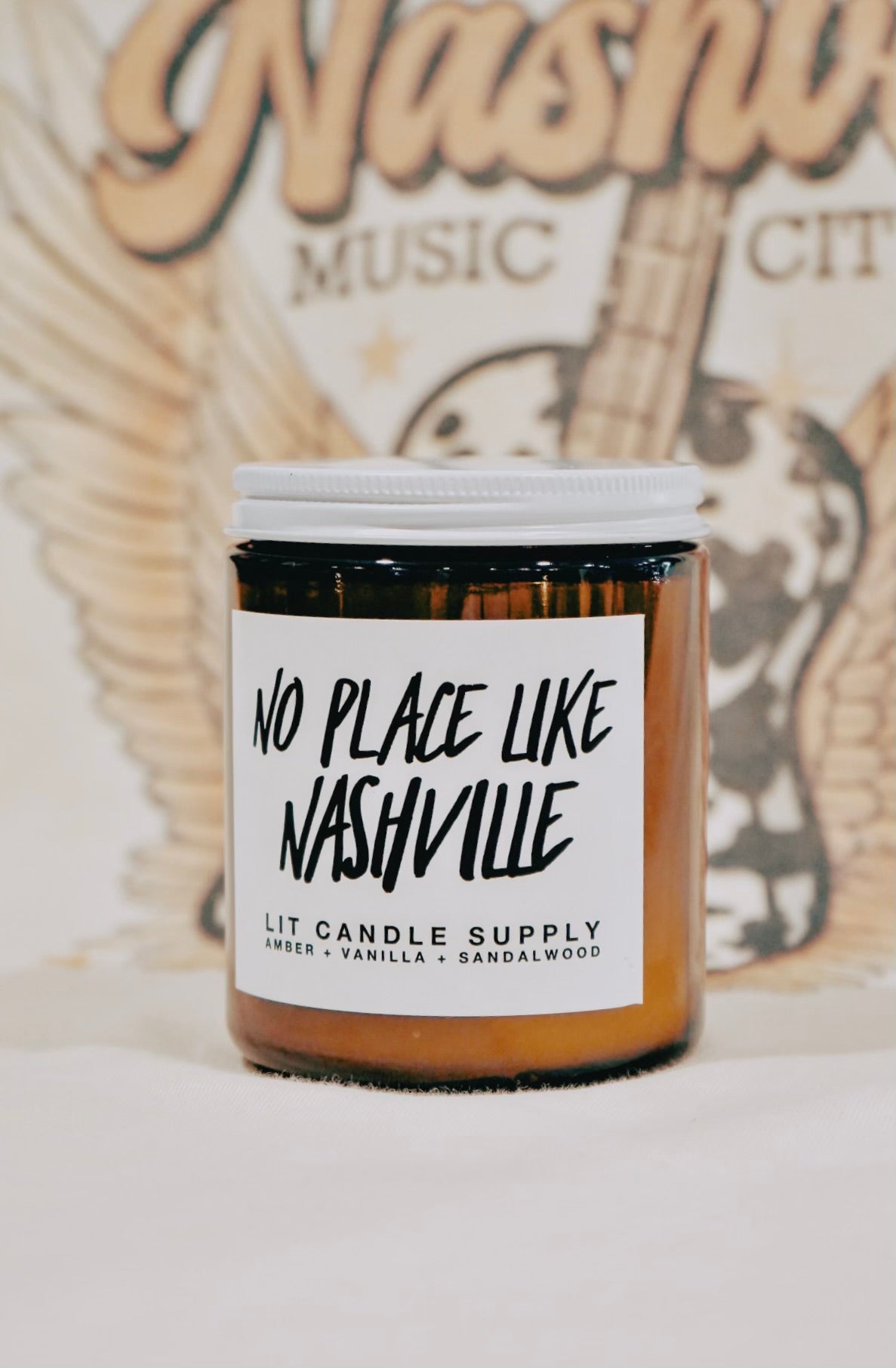 No Place Like Nashville | Amber Jar Candle