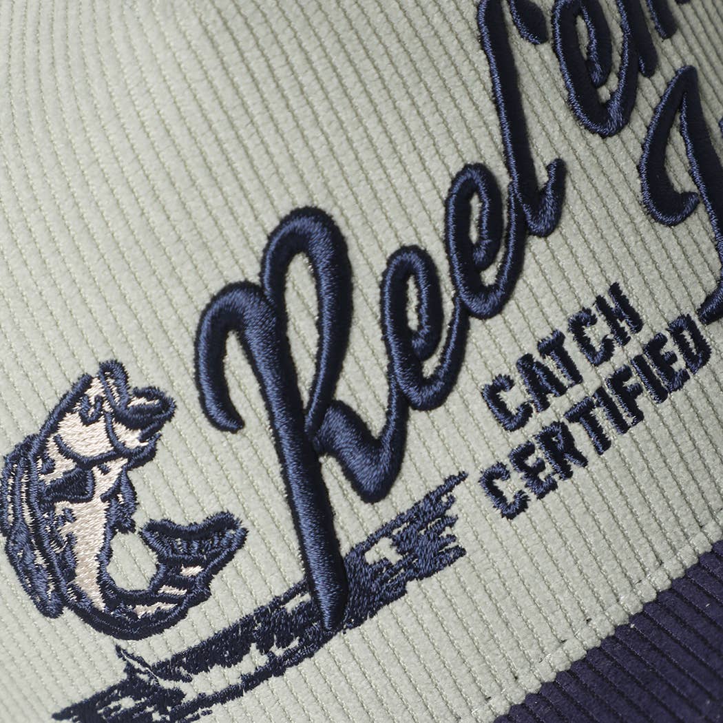 Reel'Em In Trucker Hat [Mint/Navy]