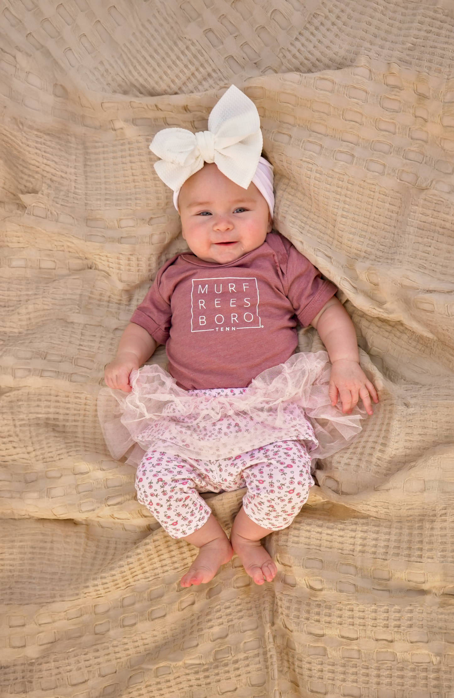 Murfreesboro Square© Baby Onesie [Pink]