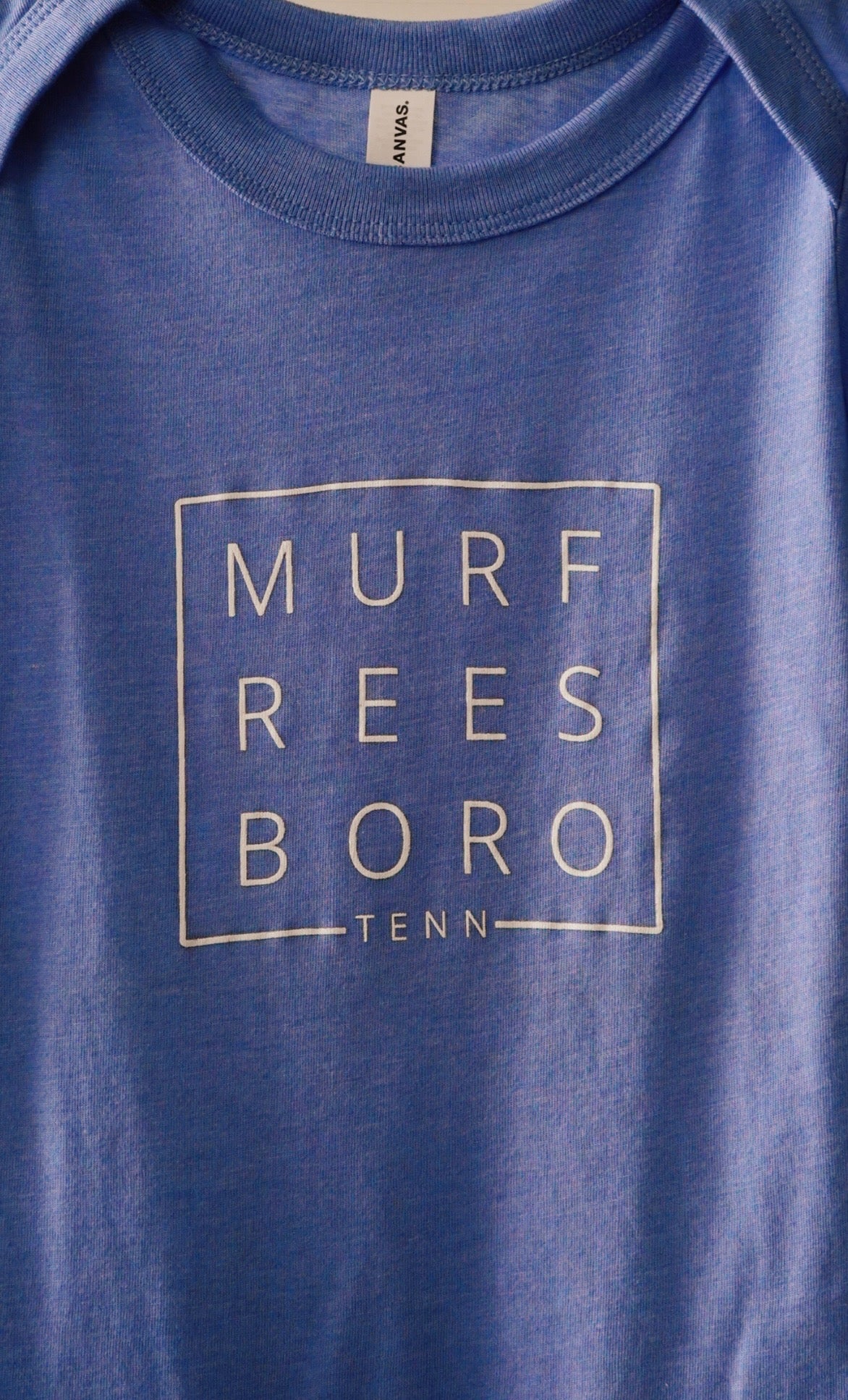 Murfreesboro Square© Baby Onesie [Blue]