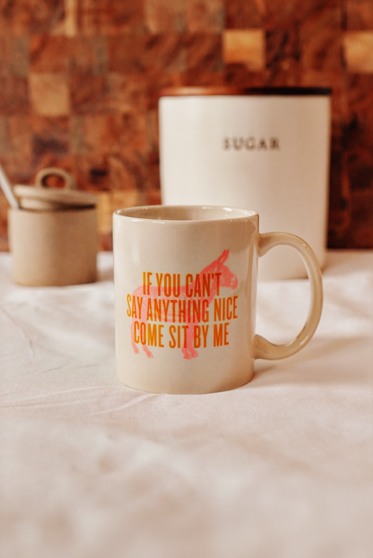 If You Can't Say Anything Nice Diner Mug