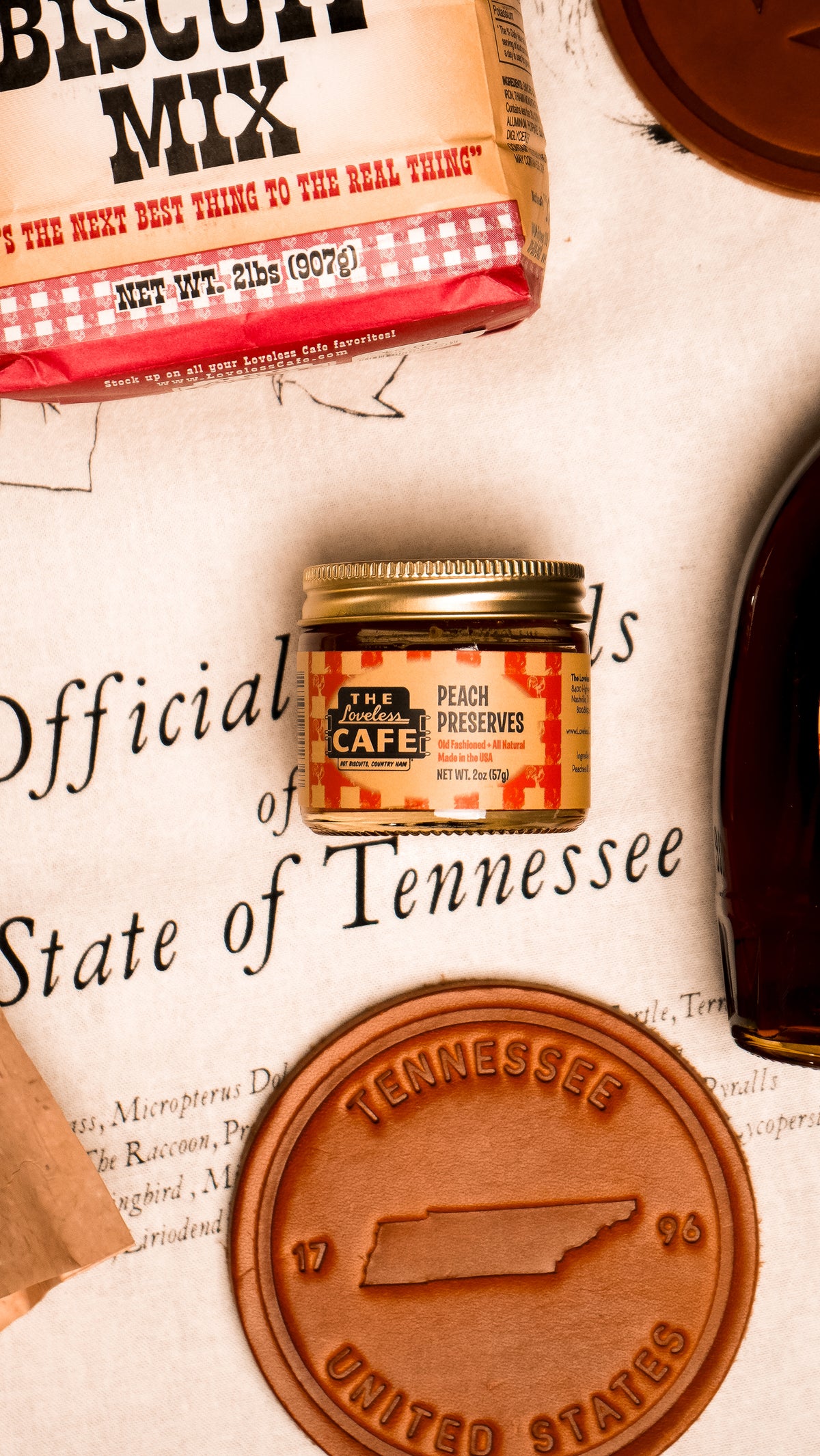 Loveless Cafe Peach Preserves 2 oz