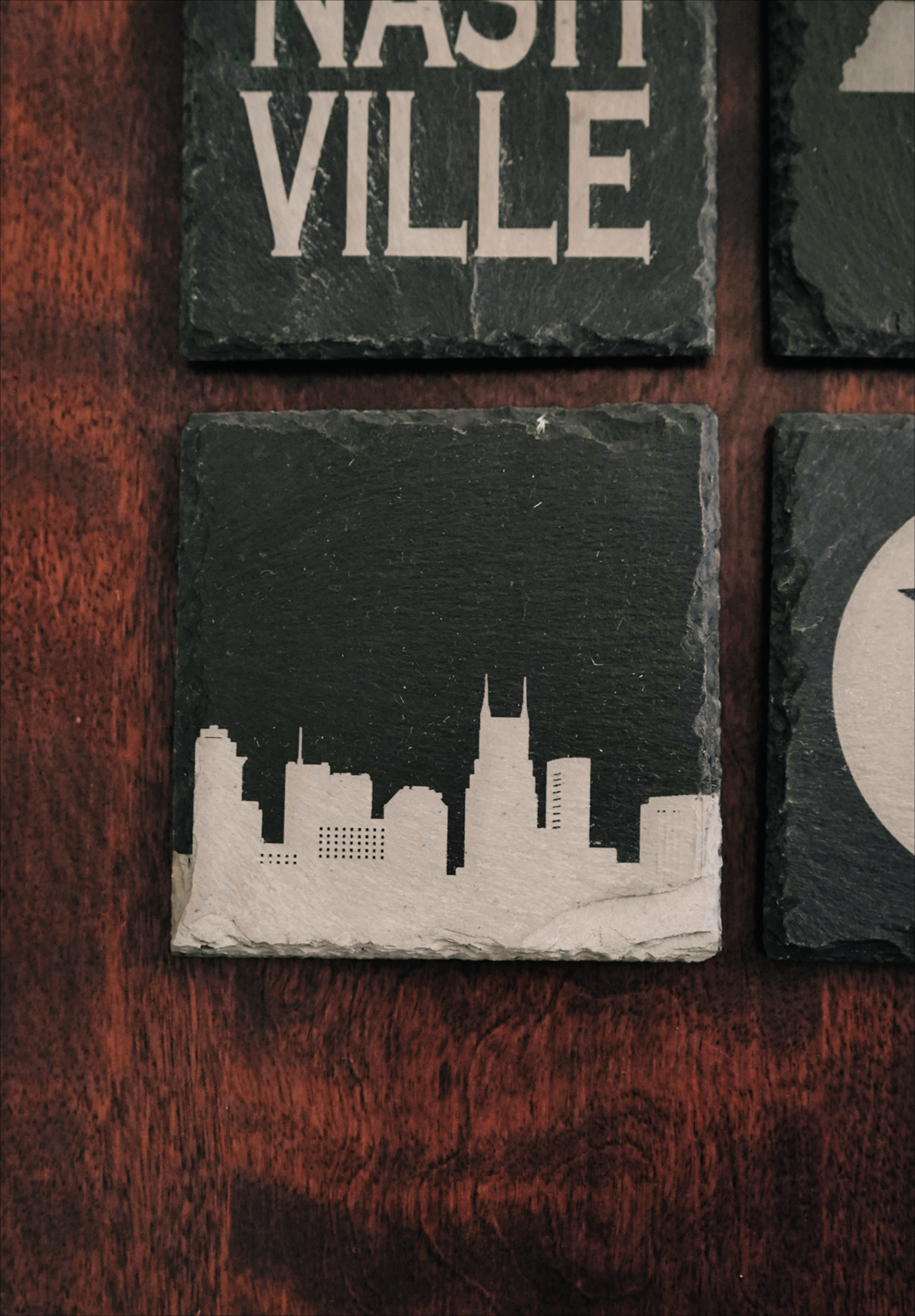 Nashville Slate Coasters [Set of 4]