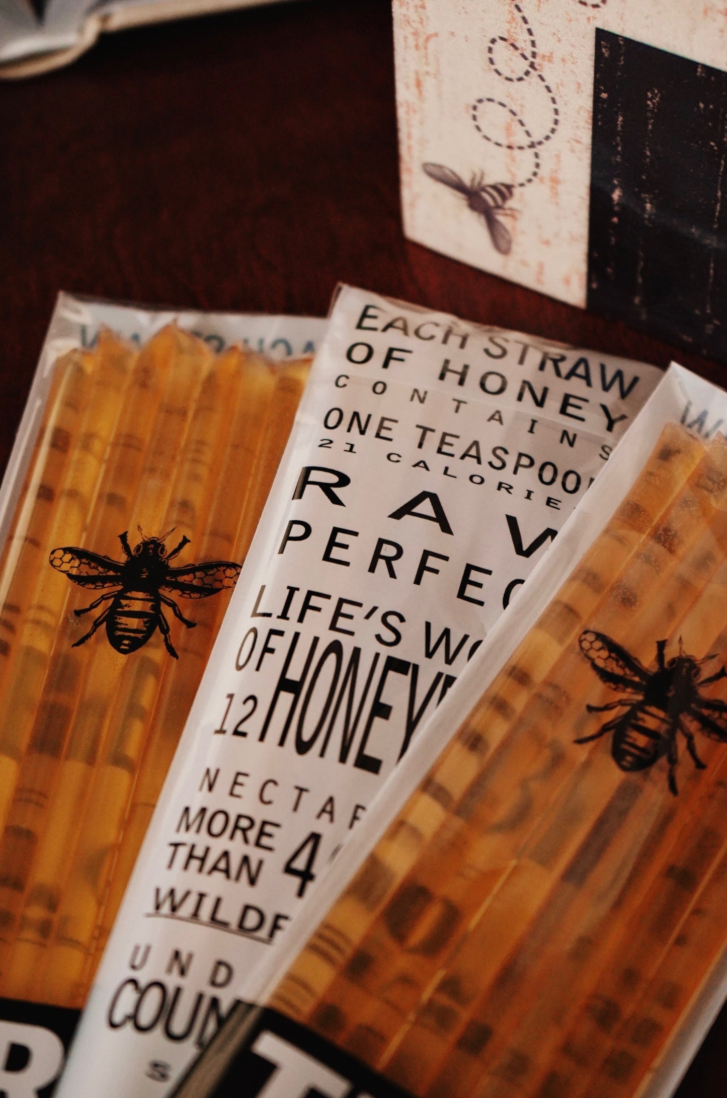 Honey Straw Packages [8 ct]
