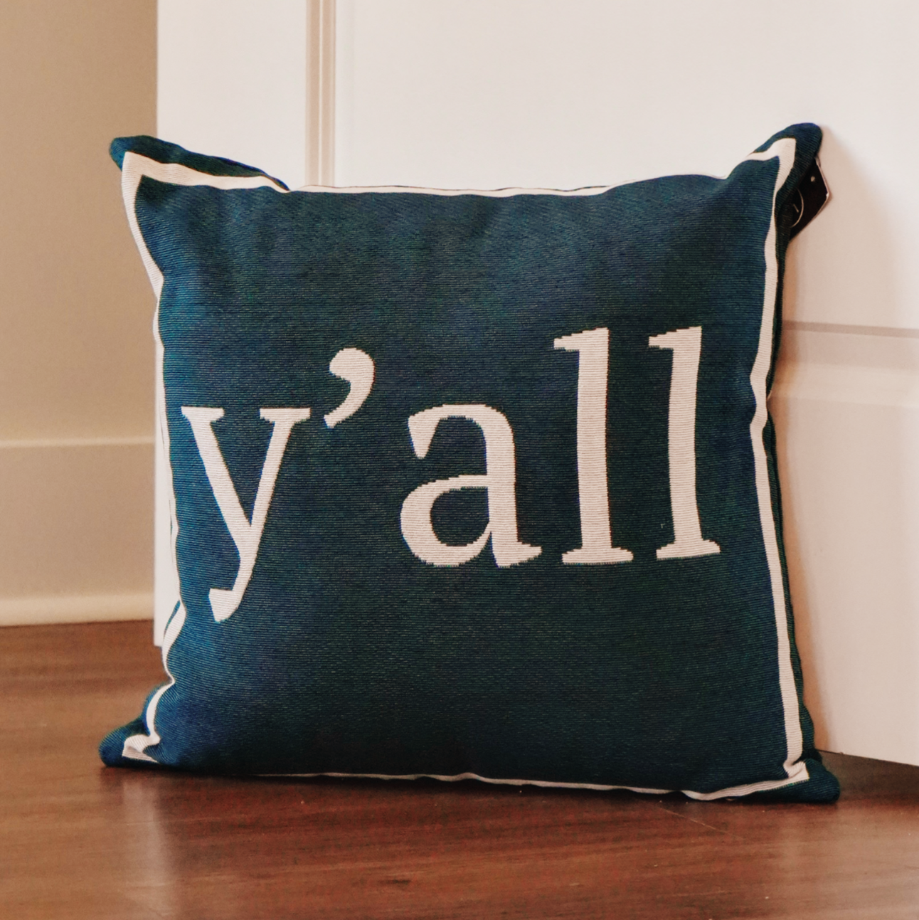 Y'all Pillow [Navy]