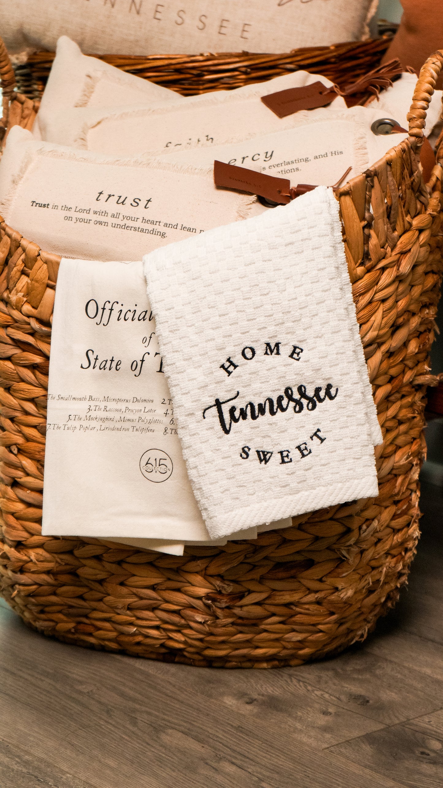 Home Sweet Tennessee Tea Towel | Waffle Kitchen Towel