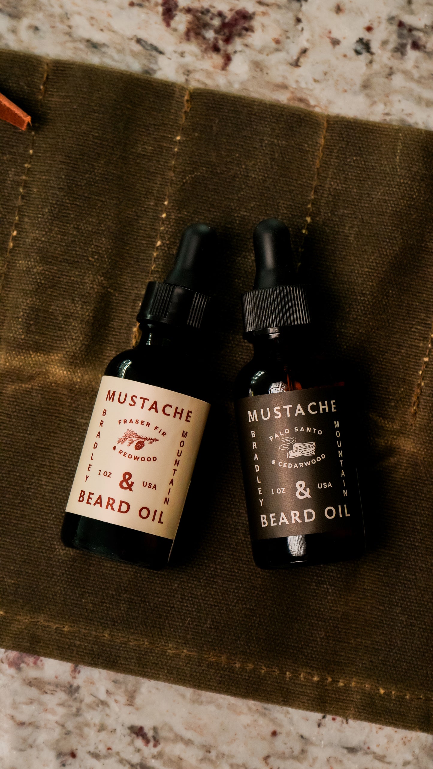 Mustache & Beard Oil [Palo Santo & Cedarwood]