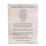 Gingerbread Cookies Tea Towel