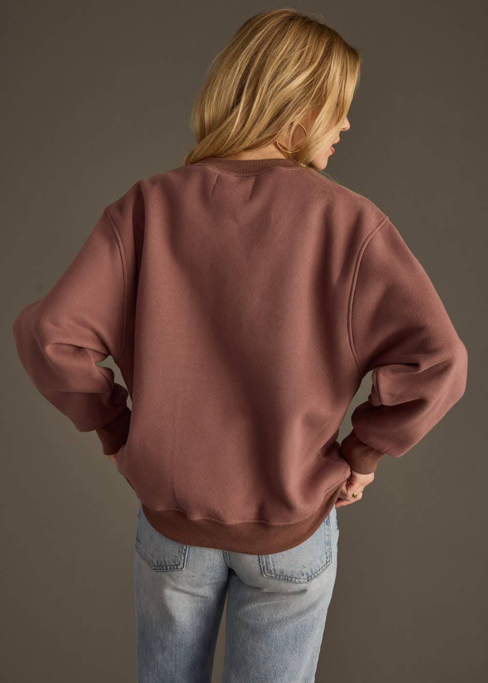Whiskey Weather Sweatshirt [Mocha]