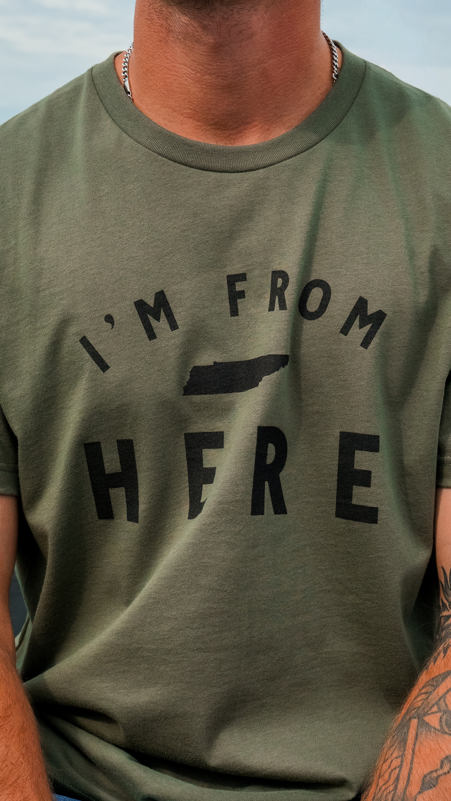 From Here© Tee [Olive]