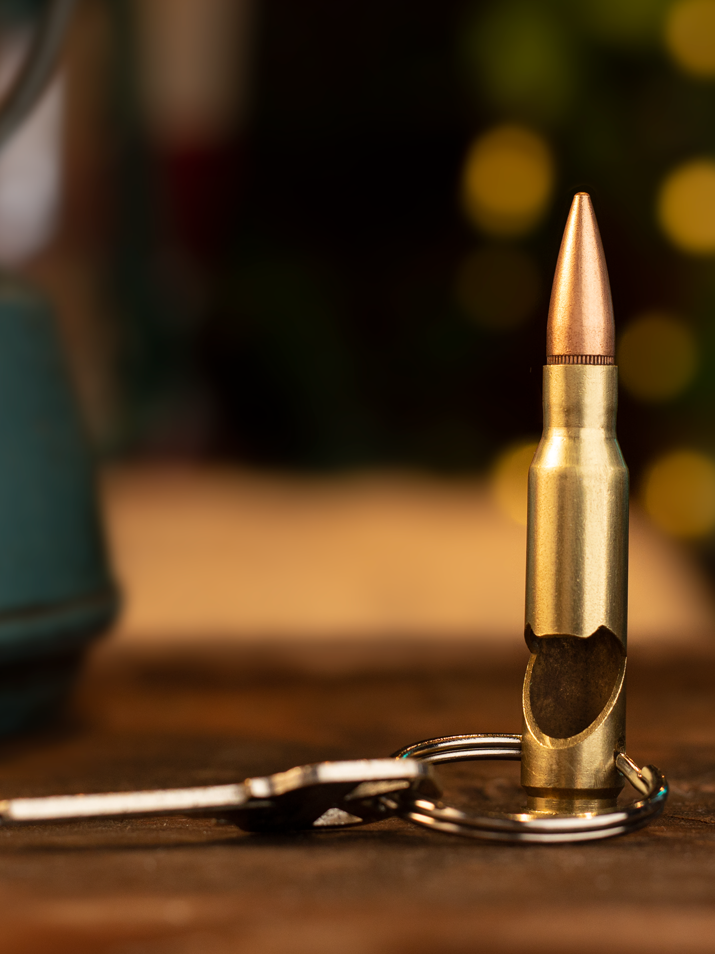 Genuine Bullet Keychain & Bottle Opener