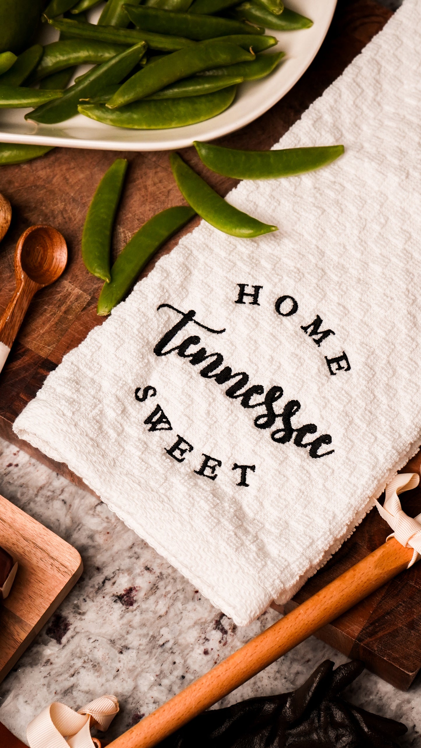 Home Sweet Tennessee Tea Towel | Waffle Kitchen Towel
