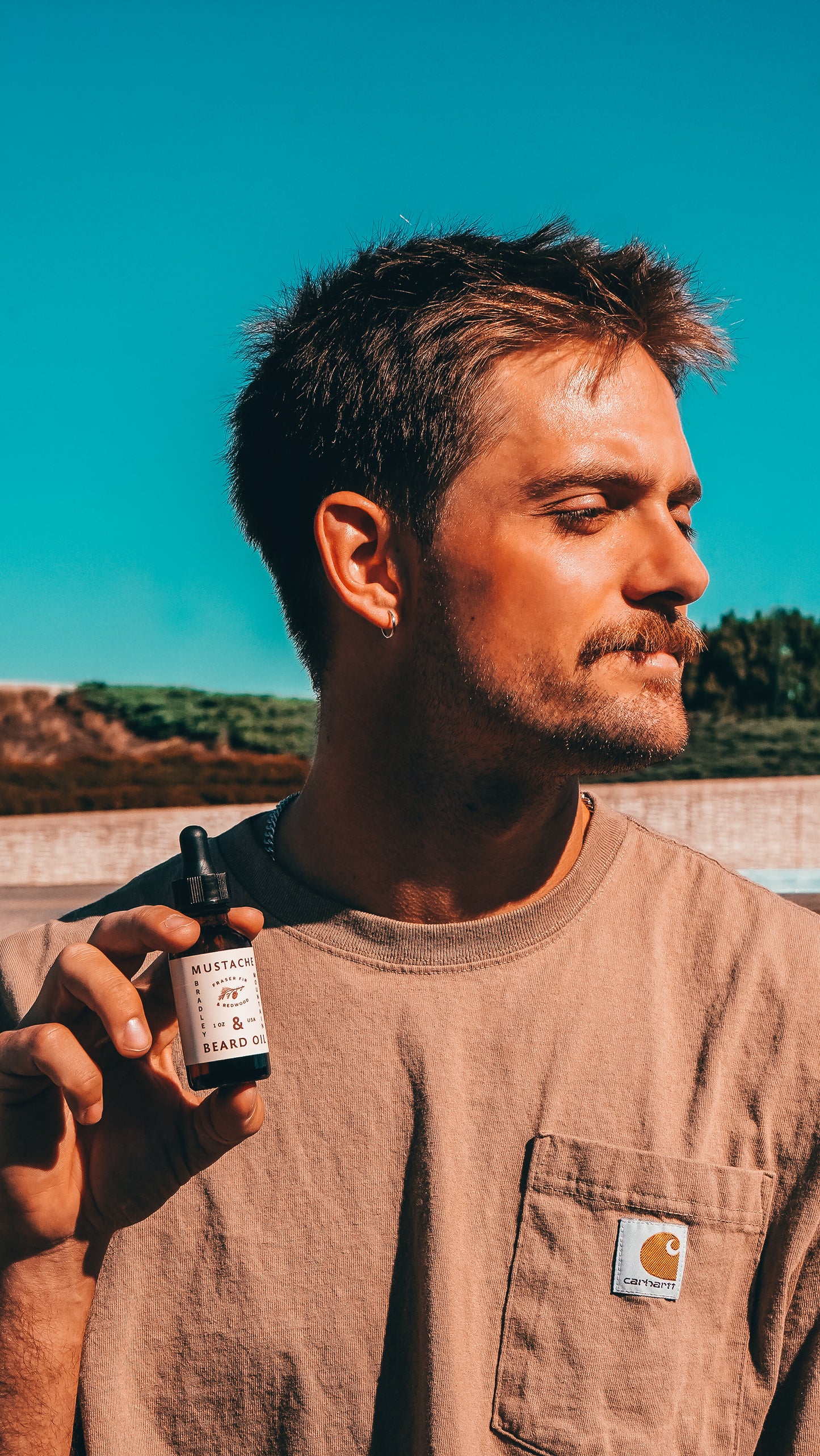 Mustache & Beard Oil [Fraser Fir & Redwood]